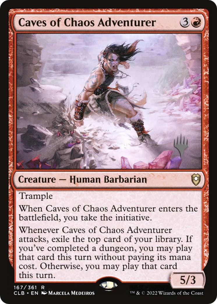 Caves of Chaos Adventurer (Promo Pack) [The Lost Caverns of Ixalan Promos] | Tacoma Games