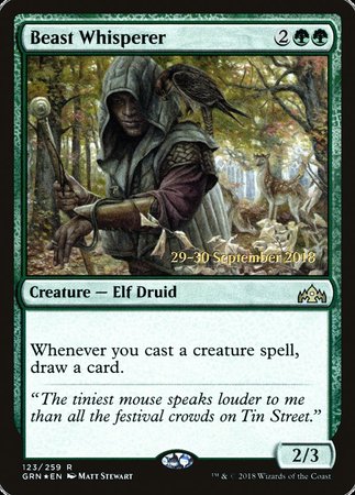 Beast Whisperer [Guilds of Ravnica Promos] | Tacoma Games