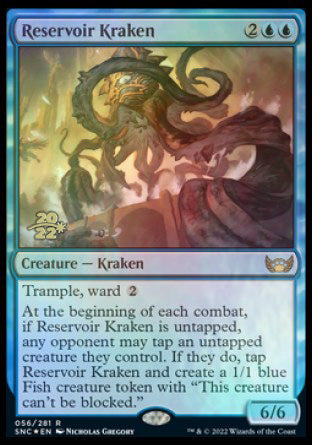 Reservoir Kraken [Streets of New Capenna Prerelease Promos] | Tacoma Games