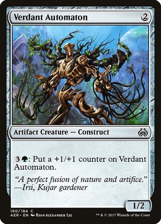 Verdant Automaton [Aether Revolt] | Tacoma Games