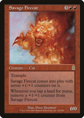 Savage Firecat [Odyssey] | Tacoma Games