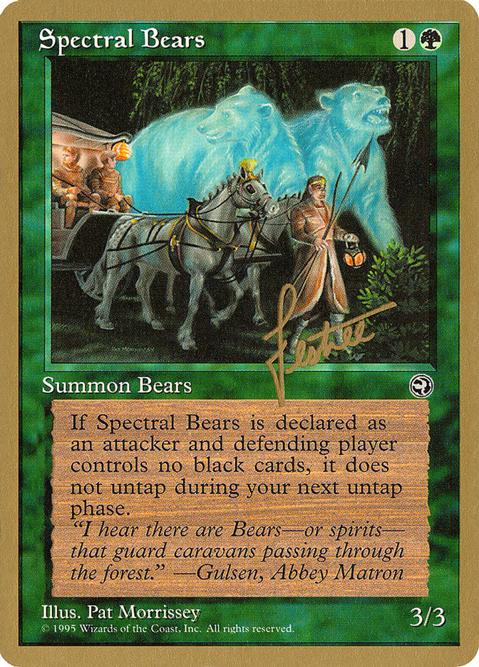 Spectral Bears (Bertrand Lestree) [Pro Tour Collector Set] | Tacoma Games