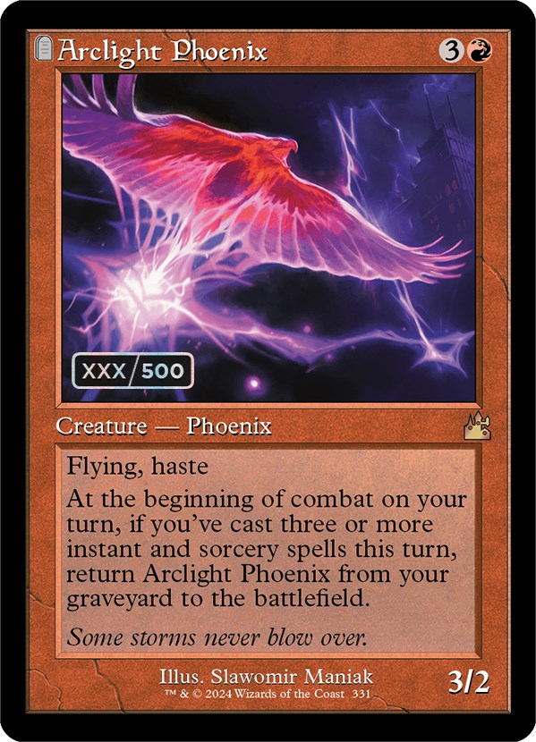Arclight Phoenix (Retro) (Serialized) [Ravnica Remastered] | Tacoma Games