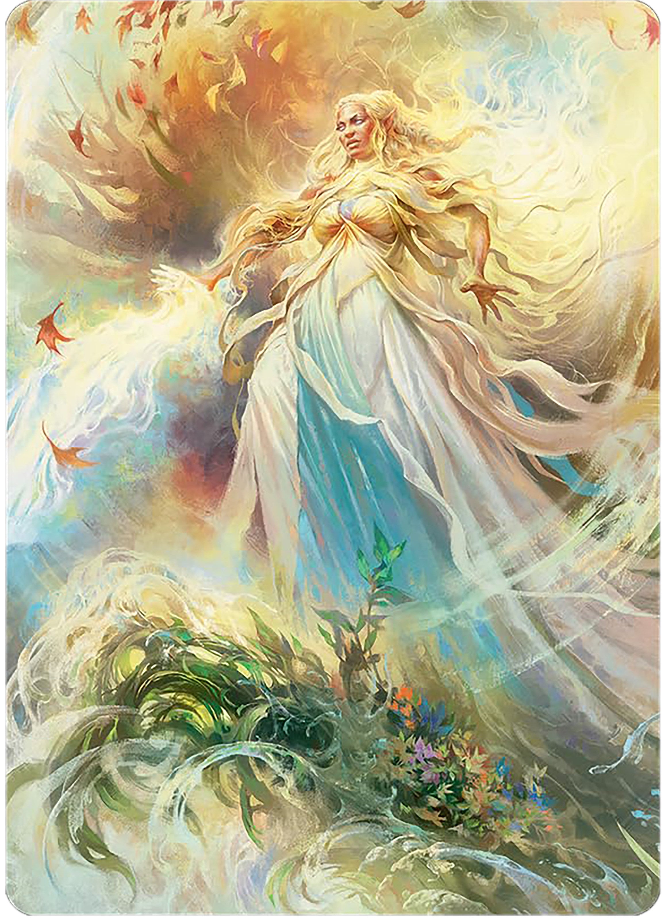 Galadriel, Light of Valinor Art Card [The Lord of the Rings: Tales of Middle-earth Art Series] | Tacoma Games