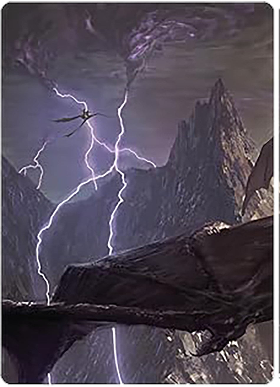 Call Forth the Tempest Art Card [The Lord of the Rings: Tales of Middle-earth Art Series] | Tacoma Games