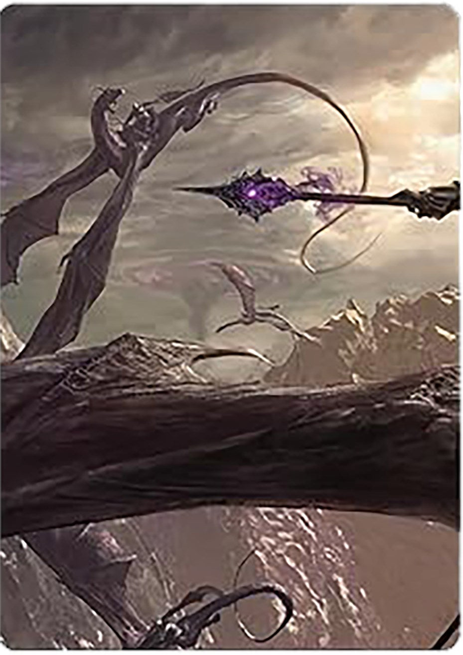 Nazgul Battle-Mace Art Card [The Lord of the Rings: Tales of Middle-earth Art Series] | Tacoma Games