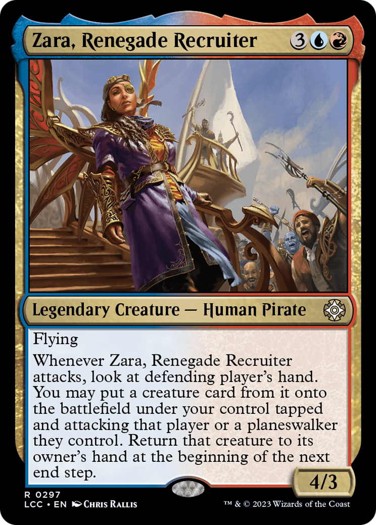 Zara, Renegade Recruiter [The Lost Caverns of Ixalan Commander] | Tacoma Games