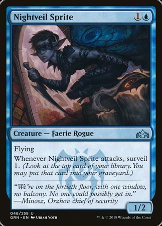 Nightveil Sprite [Guilds of Ravnica] | Tacoma Games