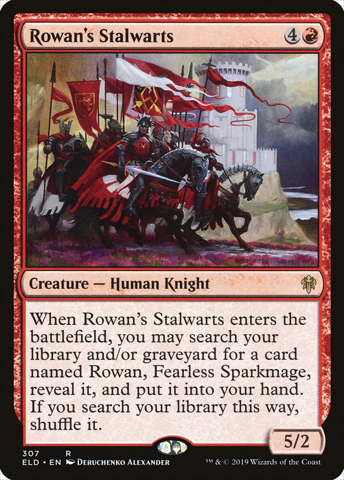 Rowan's Stalwarts [Throne of Eldraine] | Tacoma Games