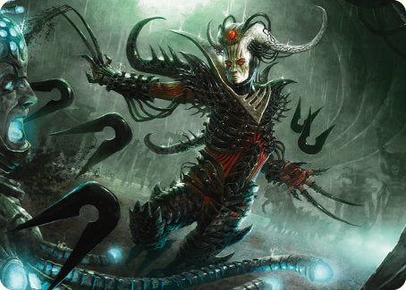 Vraan, Executioner Thane Art Card [Phyrexia: All Will Be One Art Series] | Tacoma Games