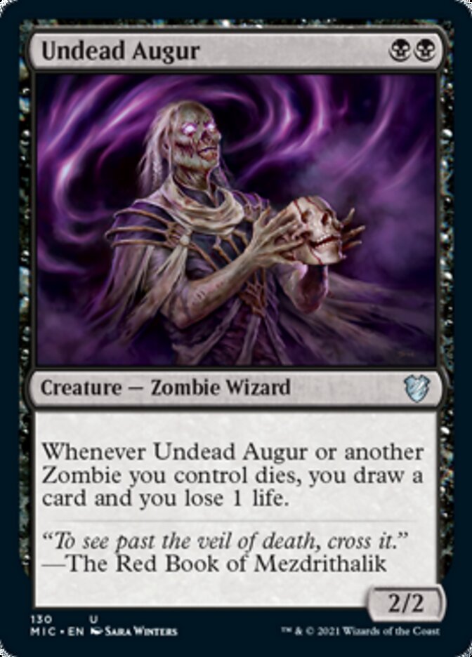 Undead Augur [Innistrad: Midnight Hunt Commander] | Tacoma Games