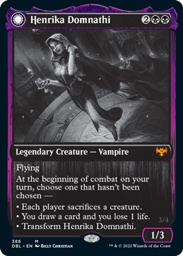 Henrika Domnathi // Henrika, Infernal Seer [Innistrad: Double Feature] | Tacoma Games