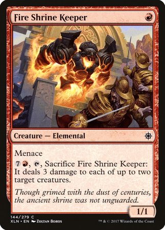 Fire Shrine Keeper [Ixalan] | Tacoma Games