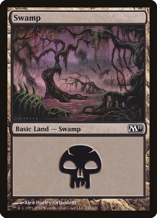 Swamp (240) [Magic 2011] | Tacoma Games