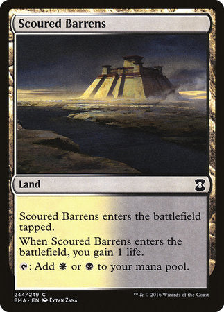 Scoured Barrens [Eternal Masters] | Tacoma Games