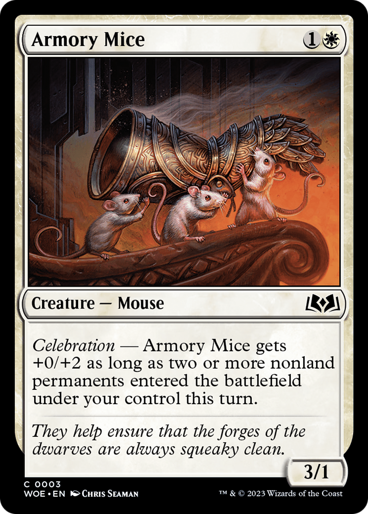 Armory Mice [Wilds of Eldraine] | Tacoma Games