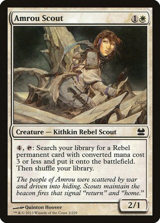 Amrou Scout [Modern Masters] | Tacoma Games