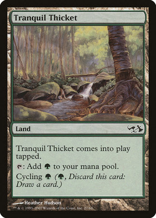 Tranquil Thicket [Duel Decks: Elves vs. Goblins] | Tacoma Games