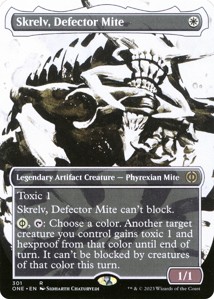 Skrelv, Defector Mite (Borderless Ichor) [Phyrexia: All Will Be One] | Tacoma Games