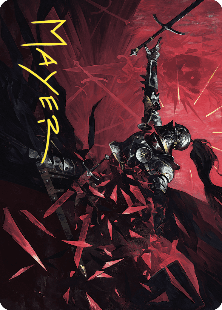 Shatter the Oath Art Card (Gold-Stamped Signature) [Wilds of Eldraine Art Series] | Tacoma Games