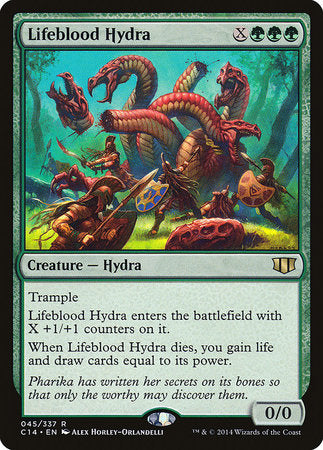 Lifeblood Hydra [Commander 2014] | Tacoma Games