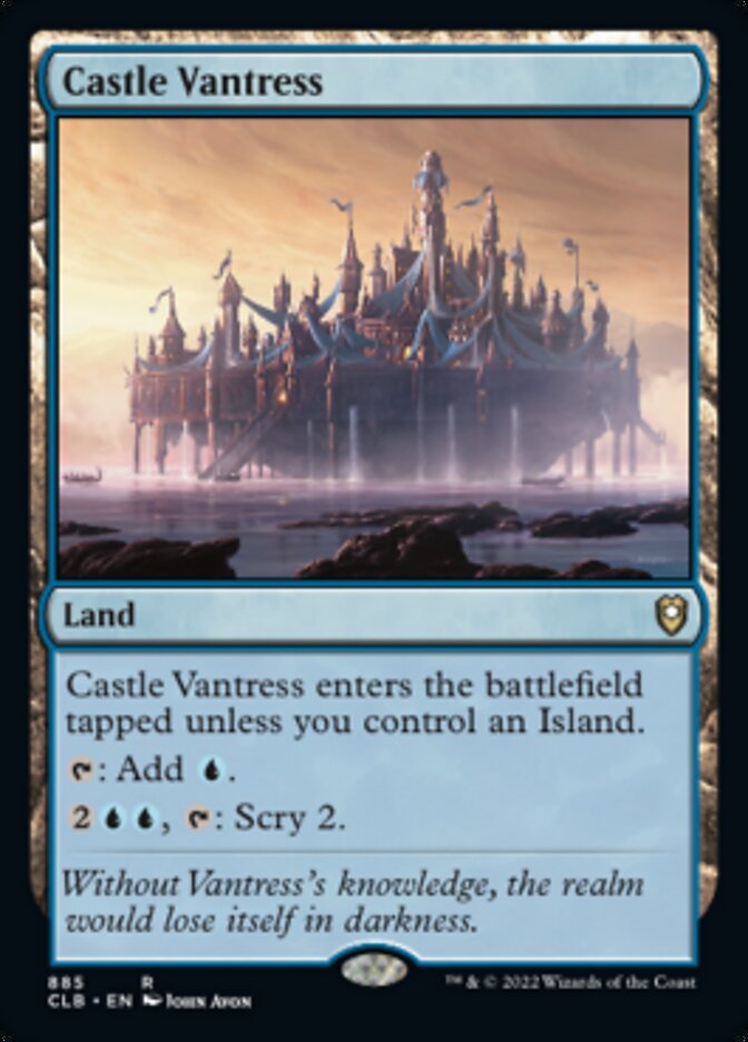 Castle Vantress [Commander Legends: Battle for Baldur's Gate] | Tacoma Games