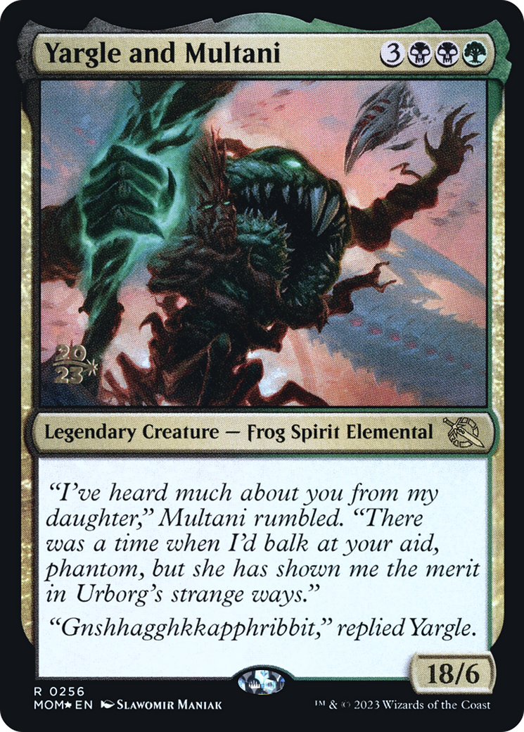 Yargle and Multani [March of the Machine Prerelease Promos] | Tacoma Games