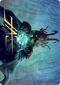 Masked Vandal Art Card (Gold-Stamped Signature) [Kaldheim: Art Series] | Tacoma Games