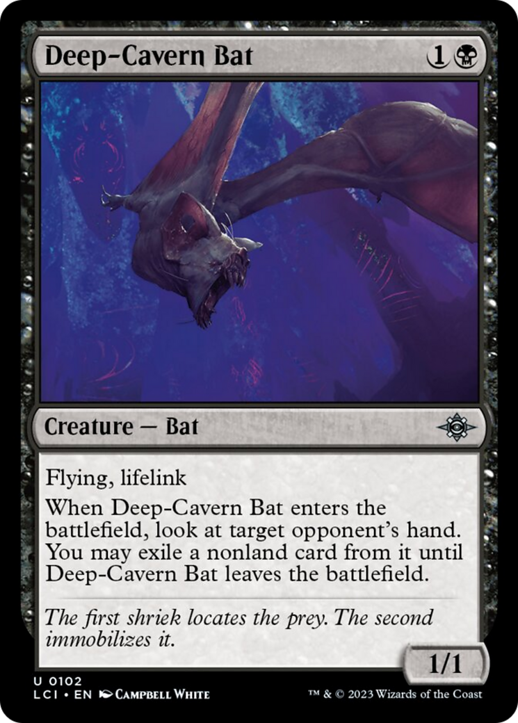 Deep-Cavern Bat [The Lost Caverns of Ixalan] | Tacoma Games