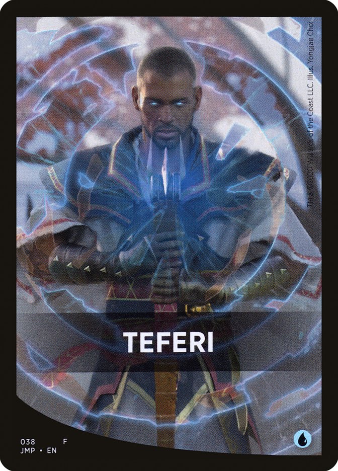 Teferi Theme Card [Jumpstart Front Cards] | Tacoma Games