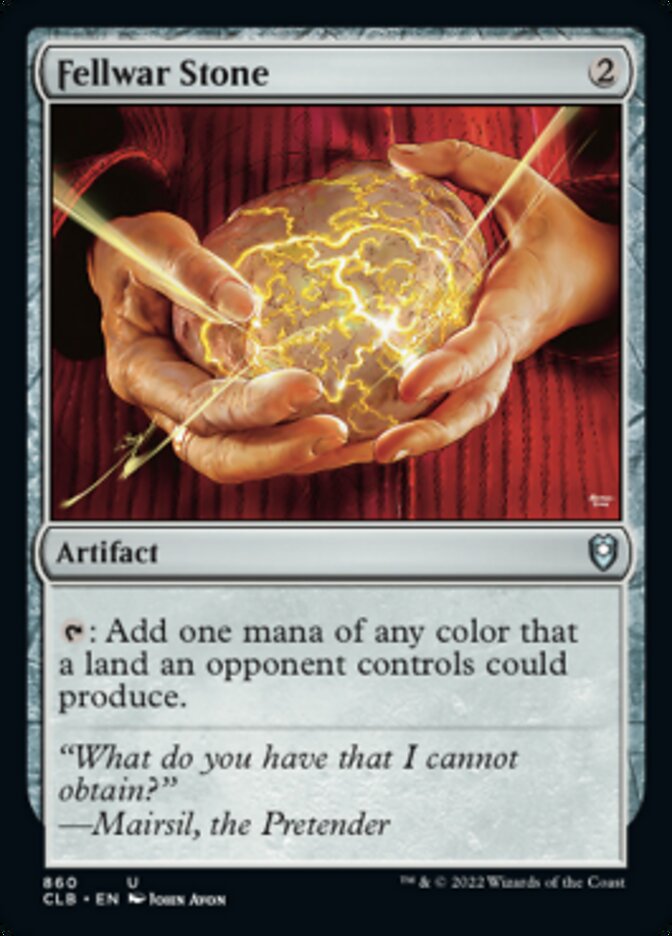 Fellwar Stone [Commander Legends: Battle for Baldur's Gate] | Tacoma Games