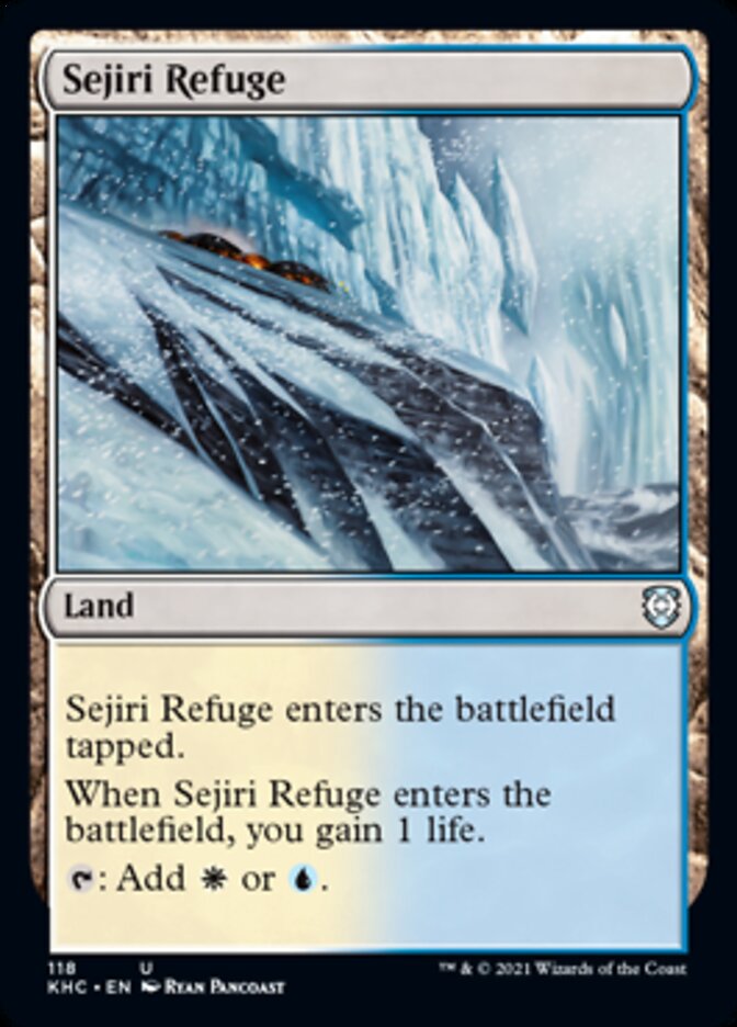 Sejiri Refuge [Kaldheim Commander] | Tacoma Games