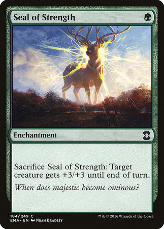 Seal of Strength [Eternal Masters] | Tacoma Games