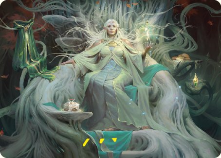 Galadriel, Gift-Giver Art Card [The Lord of the Rings: Tales of Middle-earth Art Series] | Tacoma Games