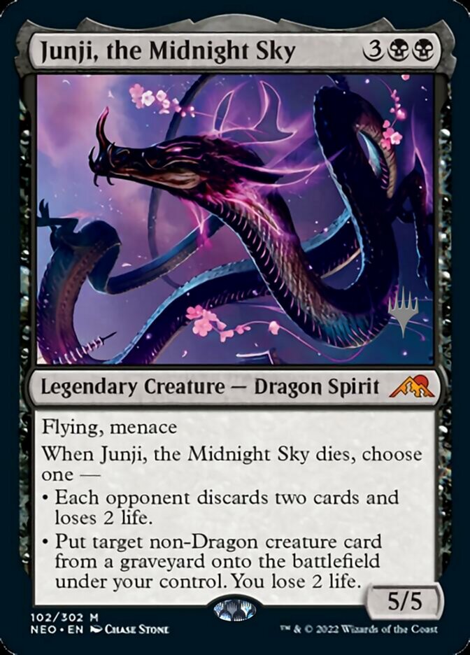 Junji, the Midnight Sky (Promo Pack) [Kamigawa: Neon Dynasty Promos] | Tacoma Games