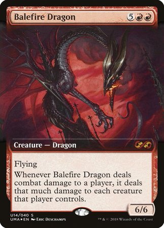 Balefire Dragon [Ultimate Box Topper] | Tacoma Games