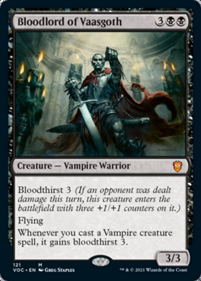 Bloodlord of Vaasgoth [Innistrad: Crimson Vow Commander] | Tacoma Games