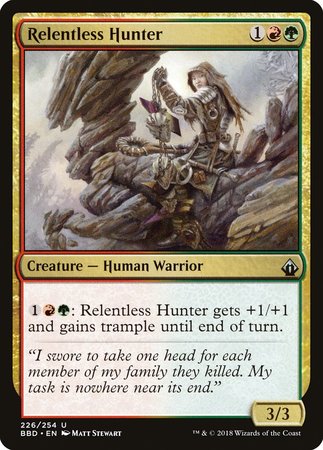 Relentless Hunter [Battlebond] | Tacoma Games