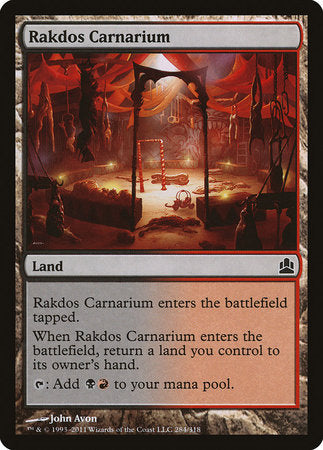 Rakdos Carnarium [Commander 2011] | Tacoma Games