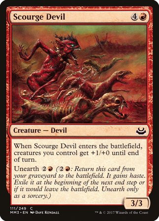 Scourge Devil [Modern Masters 2017] | Tacoma Games