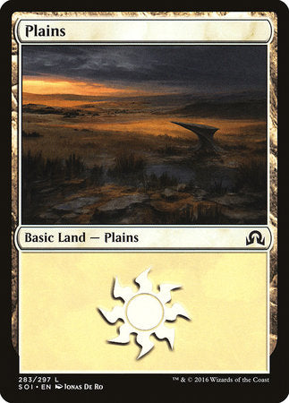 Plains (283) [Shadows over Innistrad] | Tacoma Games