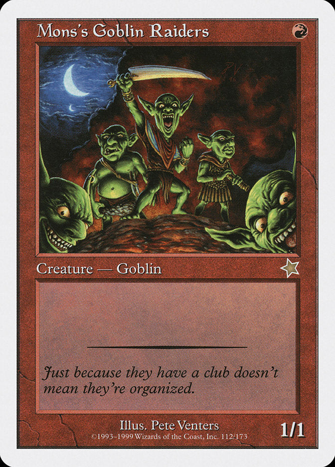 Mons's Goblin Raiders [Starter 1999] | Tacoma Games