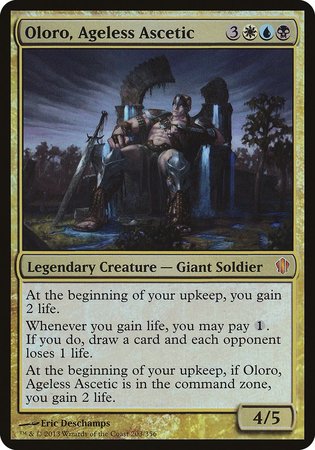 Oloro, Ageless Ascetic (Commander 2013) [Commander 2013 Oversized] | Tacoma Games