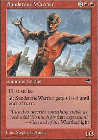 Sandstone Warrior [Tempest] | Tacoma Games