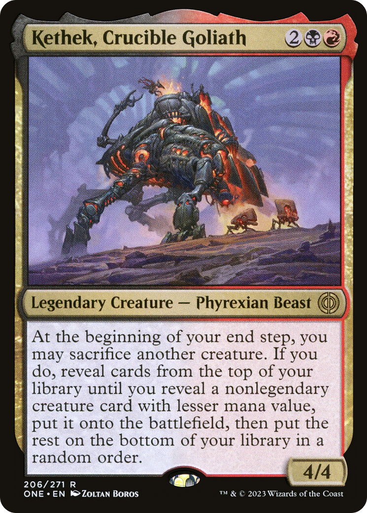 Kethek, Crucible Goliath [Phyrexia: All Will Be One] | Tacoma Games