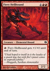 Fiery Hellhound [Duel Decks: Venser vs. Koth] | Tacoma Games