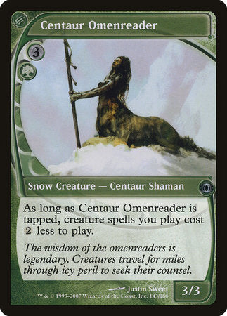 Centaur Omenreader [Future Sight] | Tacoma Games