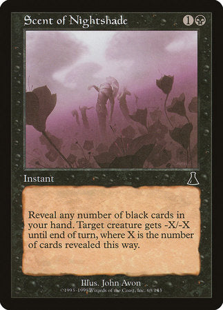 Scent of Nightshade [Urza's Destiny] | Tacoma Games