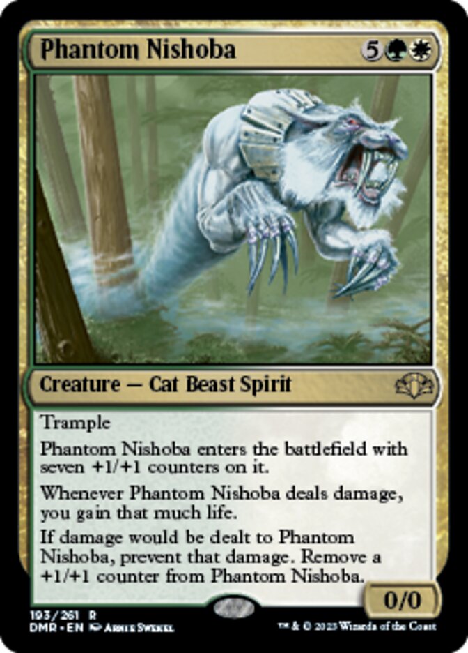 Phantom Nishoba [Dominaria Remastered] | Tacoma Games