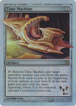 Time Machine (Alternate Foil) [Unhinged] | Tacoma Games